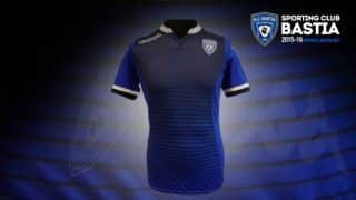 SC Bastia Home Maillot de foot 2006 - 2007