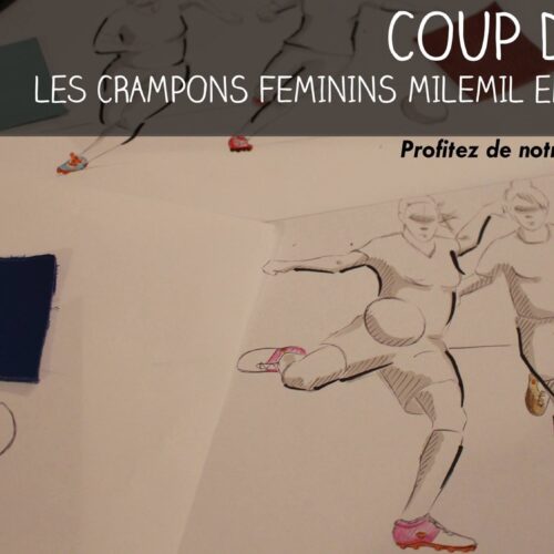 Image de l'article Milemil lance une gamme de chaussures de foot pour les femmes