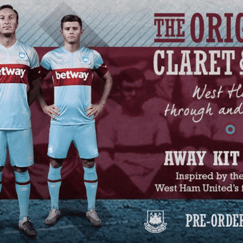 Image de l'article Umbro dévoile les maillots 2015-2016 de West Ham United