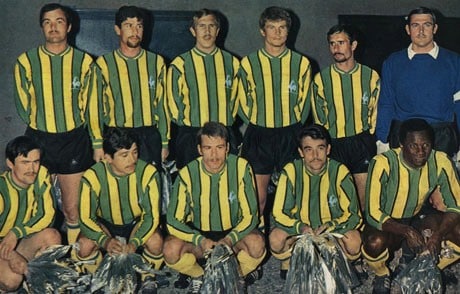 Poster Original FC NANTES - Page D'époque 1963 - Collection Vintage