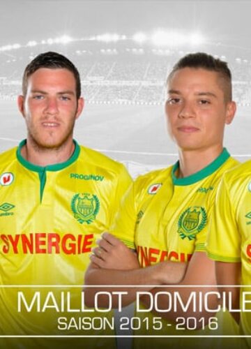Image de l'article Umbro présente les maillots 2015-2016 du FC Nantes