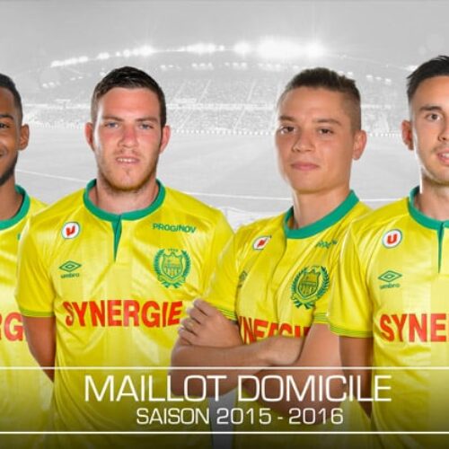 Image de l'article Umbro présente les maillots 2015-2016 du FC Nantes