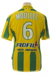 Maillot Vintage FC Nantes - Kappa 2010 - Domicile Jaune Et Vert - Taille M