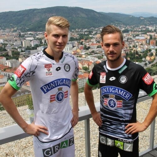 Image de l'article Lotto présente les maillots 2015-2016 du Sturm Graz
