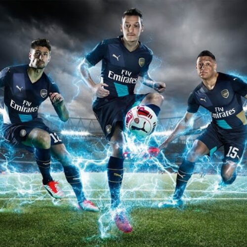 Image de l'article Puma présente les maillots 2015-2016 d'Arsenal