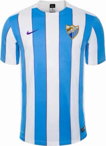 9ème du dernier championnat d'Espagne, Malaga vient de dévoiler avec Nike son équipementier ses nouveaux maillots pour 2015-2016