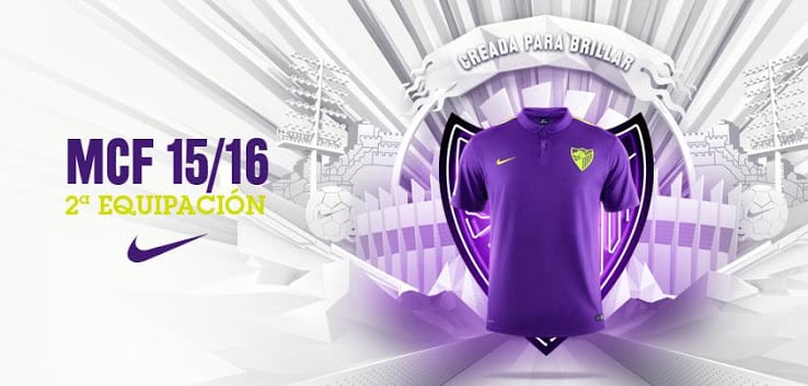 9ème du dernier championnat d'Espagne, Malaga vient de dévoiler avec Nike son équipementier ses nouveaux maillots pour 2015-2016