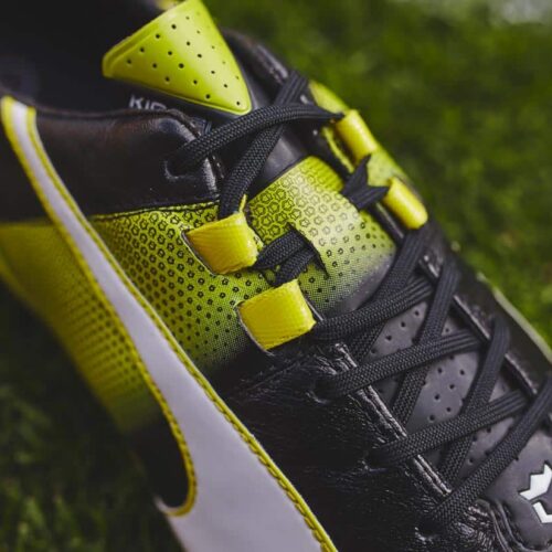 Image de l'article Puma King II SL Noir/Blanc/Vert Citron