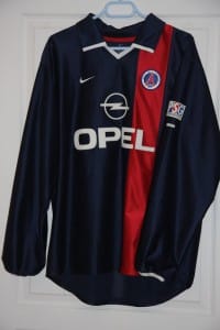 MAILLOT PSG 2003-2004 manches longues porté réserve EUR 199,00 - FR