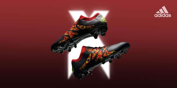 chaussure-football-mi-adidas-X-Glorious-imprimé