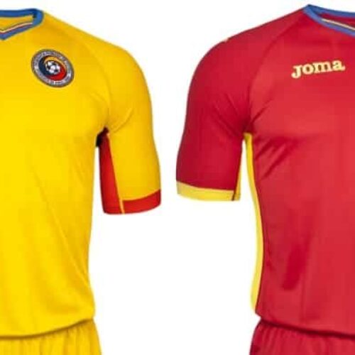 Image de l'article Joma présente les maillots de la Roumanie pour l'Euro 2016