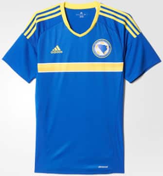 Maillot Emir Spahic #4 – Bosnie Herzégovine Extérieur – Legea – Occasion