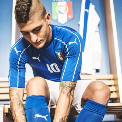 Image de l'article Puma dévoile les maillots de l'Italie pour l'Euro 2016