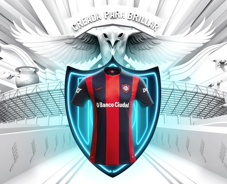 Maillot domicile San Lorenzo 2016