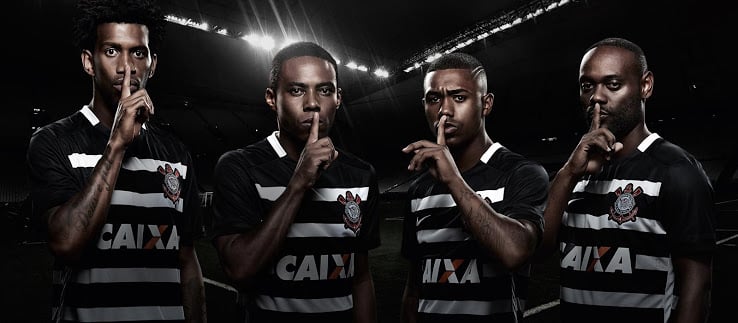 Maillot extérieur Corinthians 2016 - Nike