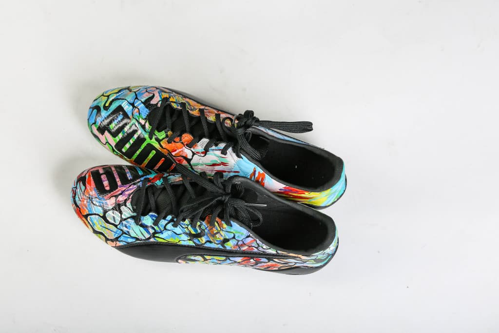 chaussure-football-puma-evoSPEED-SL-Hector-Bellerin-personnalisees-2