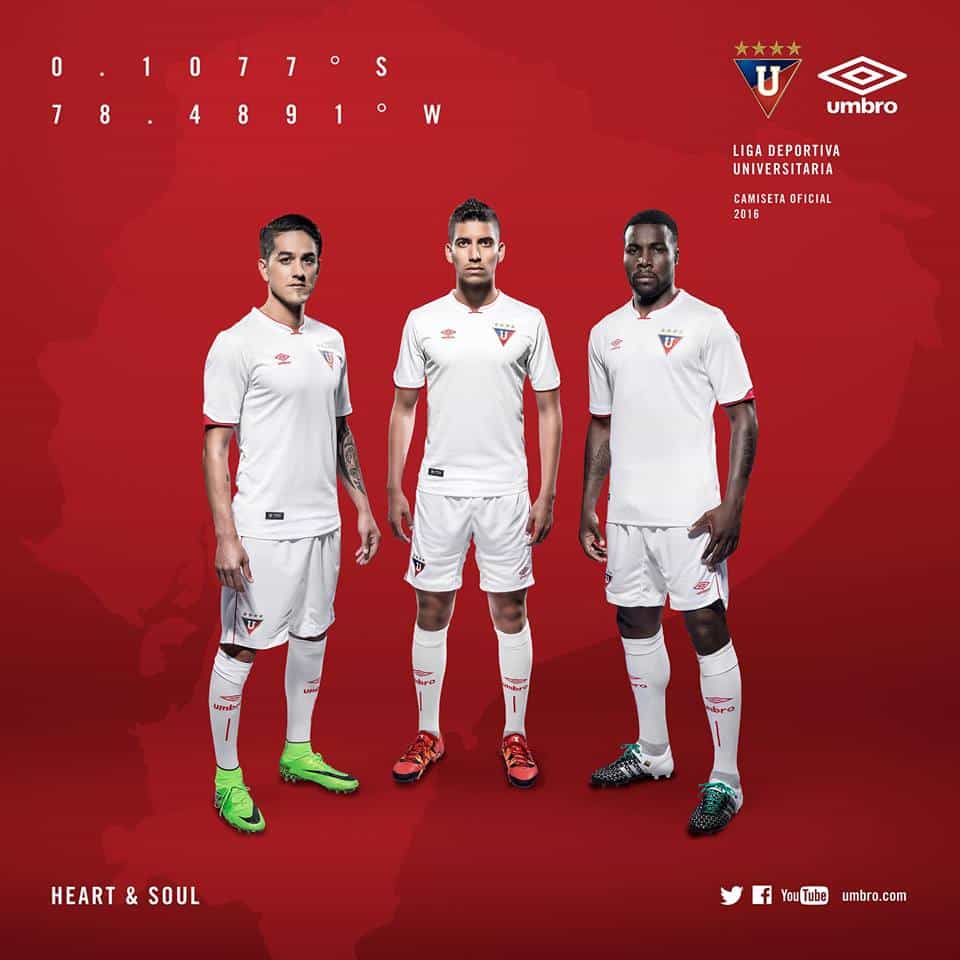 Maillot LDU Quinto 2016
