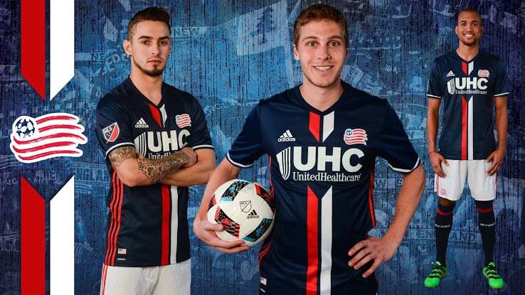 Maillot New England Revolution 2016