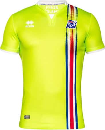 Maillot Islande Euro 2016