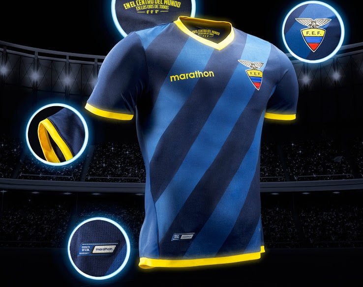 Maillot Equateur Copa América Centenario 2016