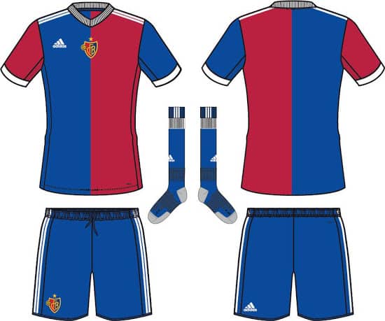 Maillot FC Bâle 2017-2018