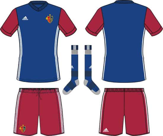 Maillot FC Bâle 2017-2018