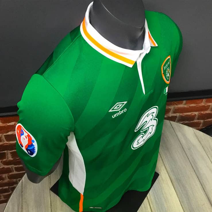 Maillot domicile Irlande 2016 - Euro 2016