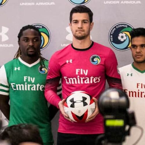 Image de l'article Under Armour dévoile les maillots du New-York Cosmos