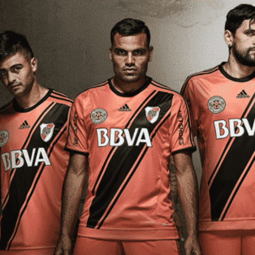 Image de l'article River Plate et adidas dévoilent le maillot third 2016