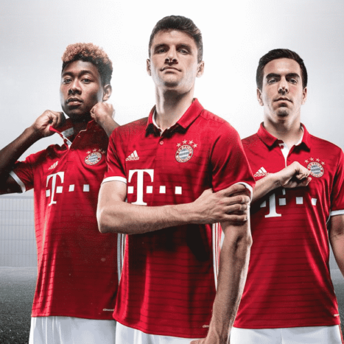 Image de l'article Le maillot domicile 2016-2017 du Bayern Munich par adidas