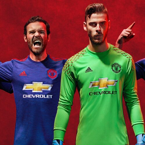 Image de l'article adidas présente le maillot extérieur 2016-2017 de Manchester United