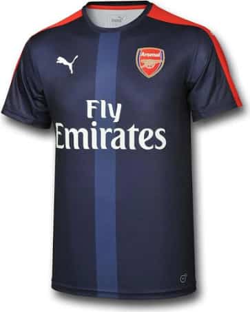 Maillot training Arsenal 2016-2017