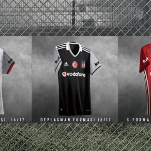Image de l'article Besiktas dévoile ses maillots adidas pour 2016-2017