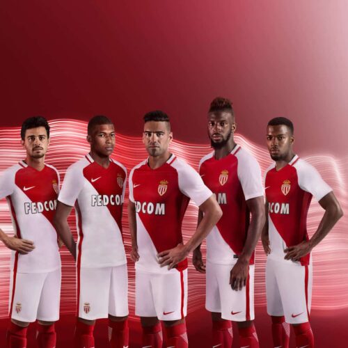 Image de l'article Nike lance les maillots 2016-2017 de l'AS Monaco