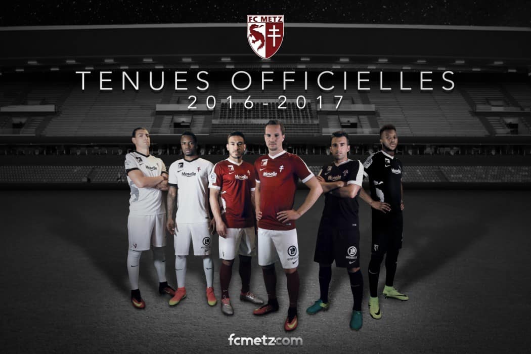 Maillot football vintage Metz 2016-2017 Training