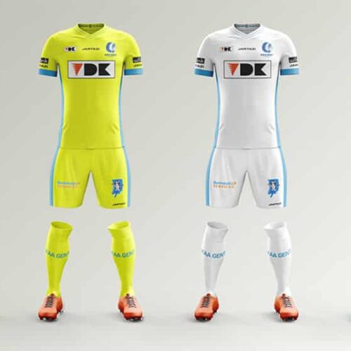 Image de l'article La Gantoise présente ses maillots 2016-2017 signés Jartazi