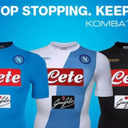 Image de l'article Kappa dévoile les maillots 2016-2017 du Napoli