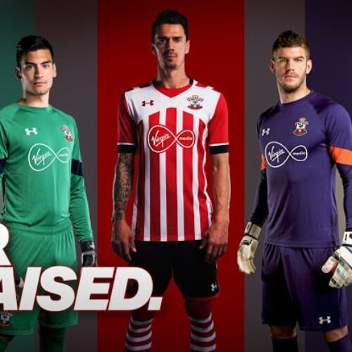 Image de l'article Under Armour présente les maillots 2016-2017 de Southampton
