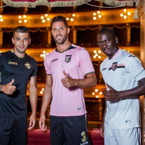 Image de l'article Joma dévoile les maillots 2016-2017 de l'US Palerme