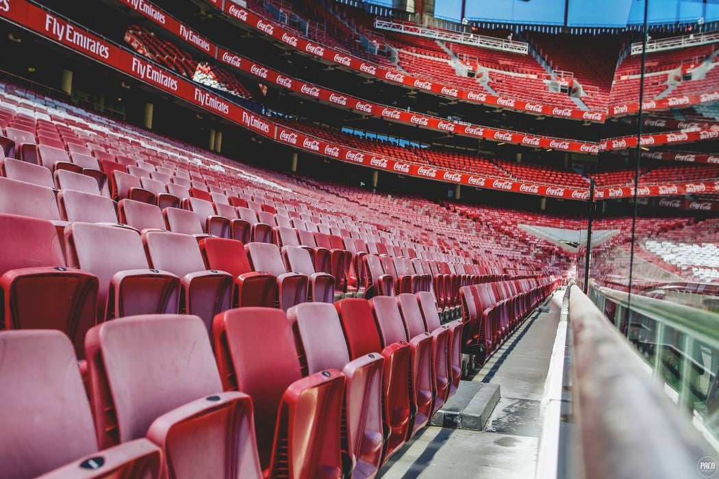 Au Stade Estádio da Luz (Benfica Lisbonne) footpack.