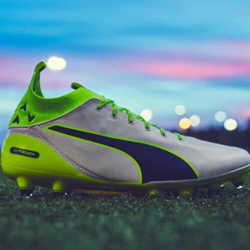 Image de l'article Un nouveau coloris gris/jaune pour l'evoTOUCH de Puma