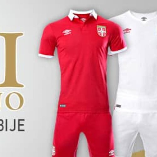 Image de l'article Umbro présente les nouveaux maillots de la Serbie