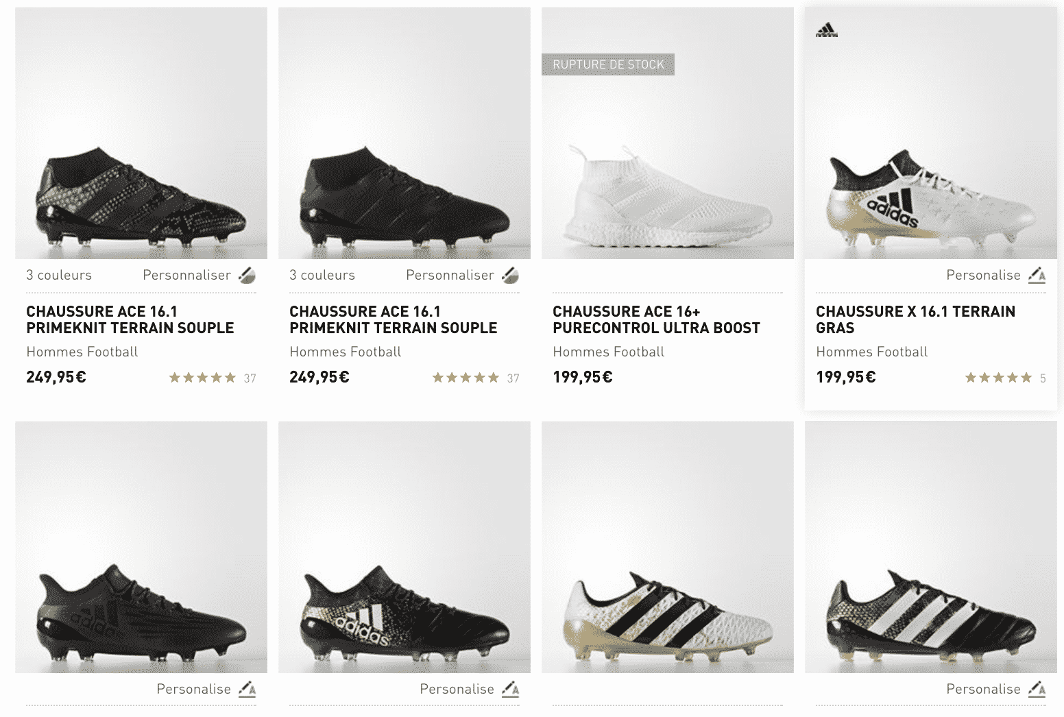 promotion chaussure de foot