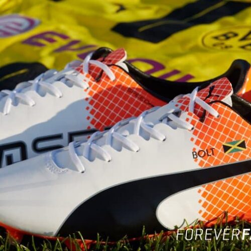 Image de l'article Les prochaines chaussures de foot d'Usain Bolt