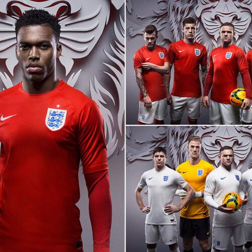 Image de l'article Tous les maillots Nike de l'Angleterre