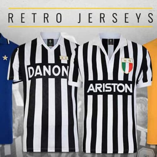 Image de l'article La Juventus Turin dévoile 6 maillots rétro