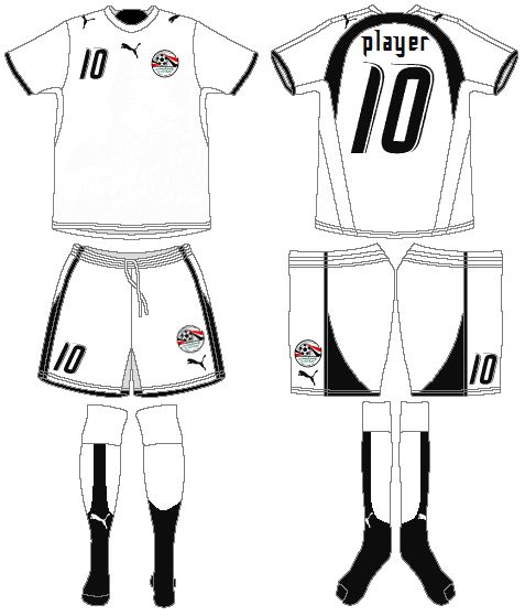 maillot-football-puma-egypte-can-2006-away