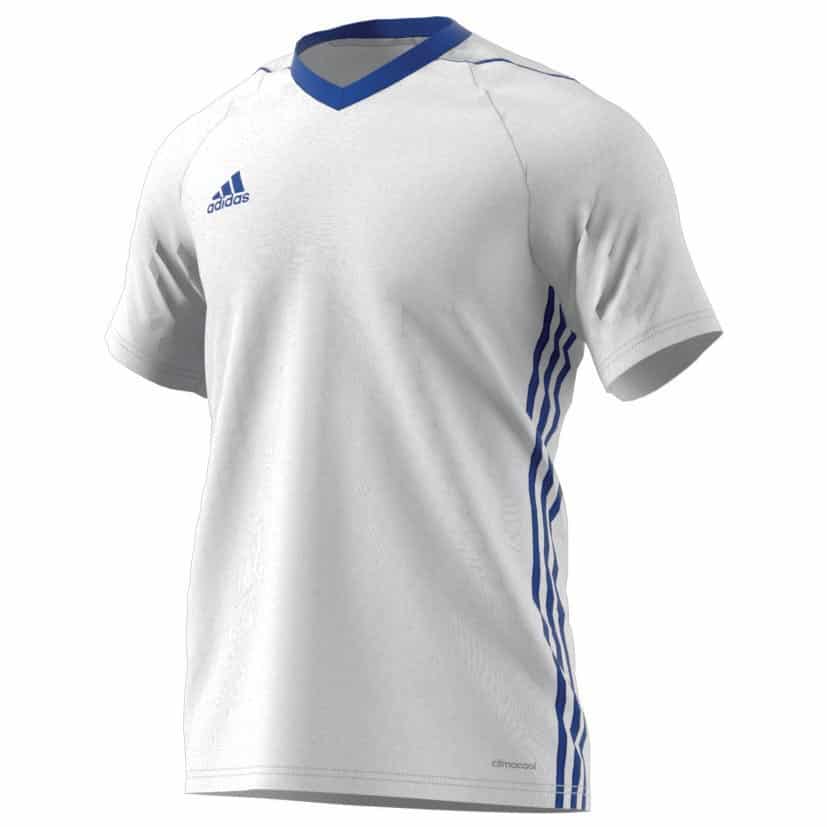 maillot-football-adidas-tiro-17-teamwear-blanc