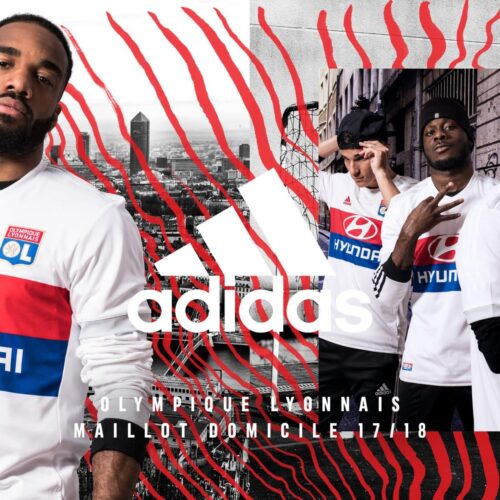 Image de l'article Les maillots de l'Olympique Lyonnais pour la saison 2017-2018