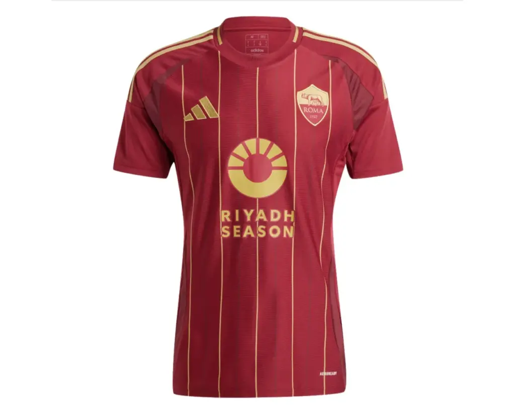 maillot as roma 2024 2025 domicile